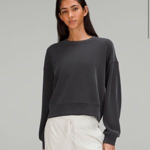 lululemon athletica Charcoal Crewneck Sweater